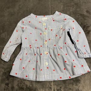 6M Baby Girl Stripped Top